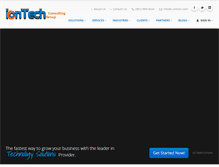 Tablet Screenshot of i-ontech.com